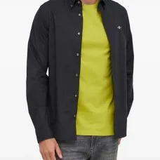 Рубашка с вышитым логотипом