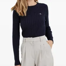 Свитер крупной вязки