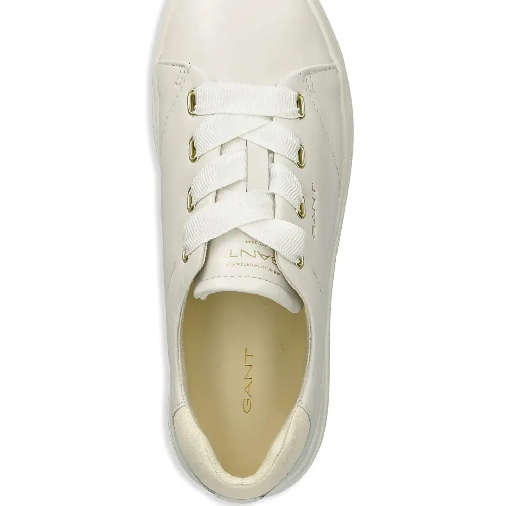 Кожаные кроссовки