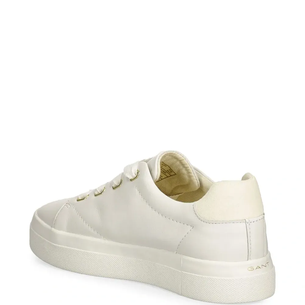 Кожаные кроссовки