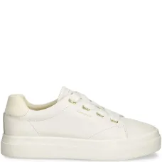 Кожаные кроссовки