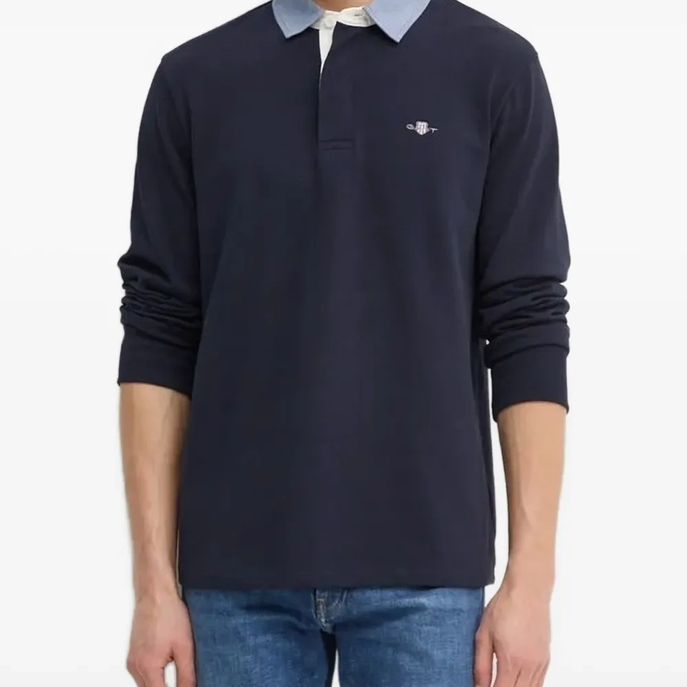 Рубашка поло с длинными рукавами