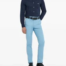 Рубашка с вышитым логотипом