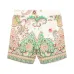 Шорты с узором пейсли