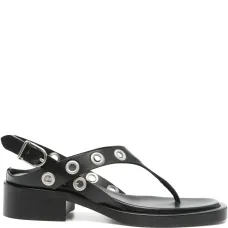 Босоножки с люверсами