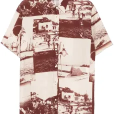 Рубашка с принтом