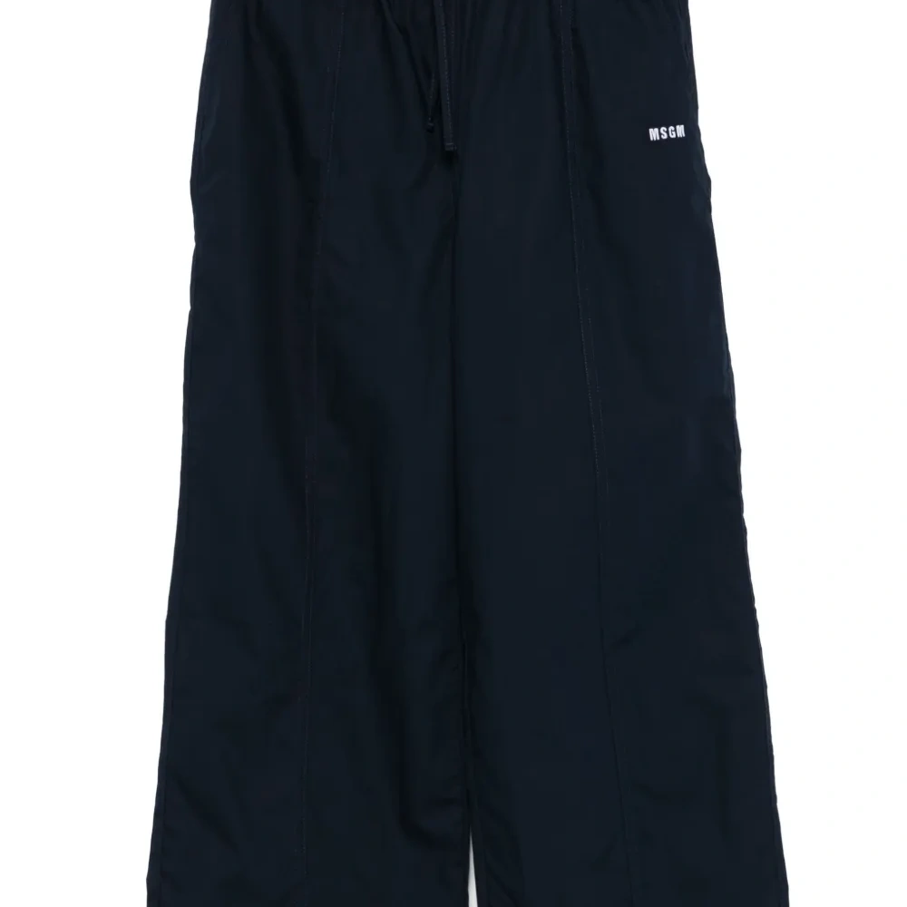 Спортивные брюки с вышитым логотипом