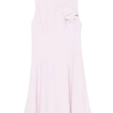 Креповое платье мини