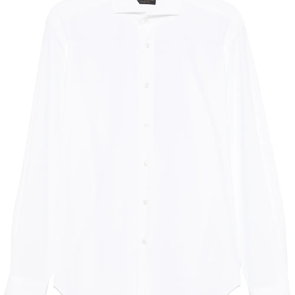 Рубашка со срезанным воротником