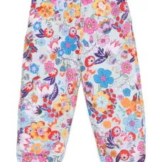 Брюки с цветочным принтом