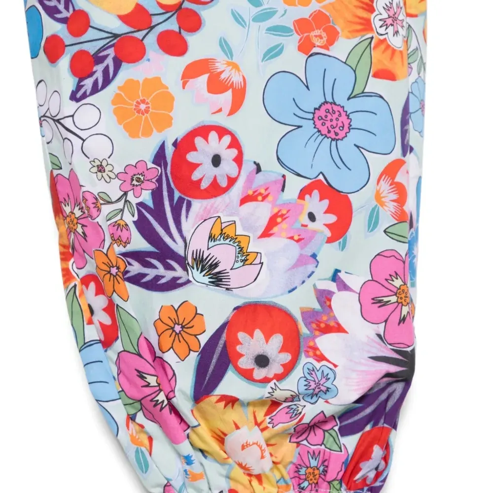 Брюки с цветочным принтом