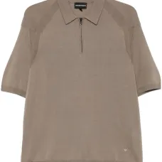 Рубашка поло тонкой вязки