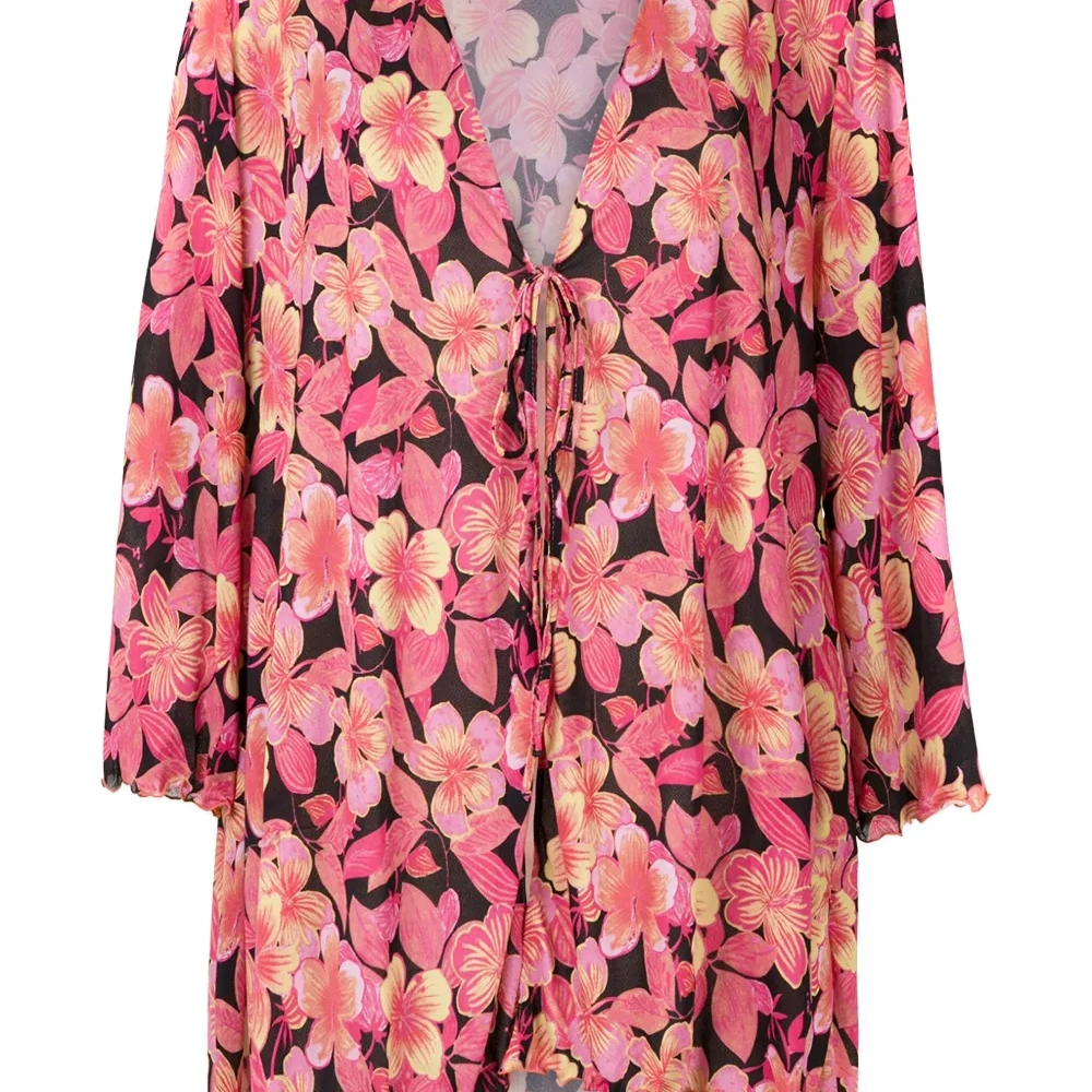 Пляжное платье с принтом