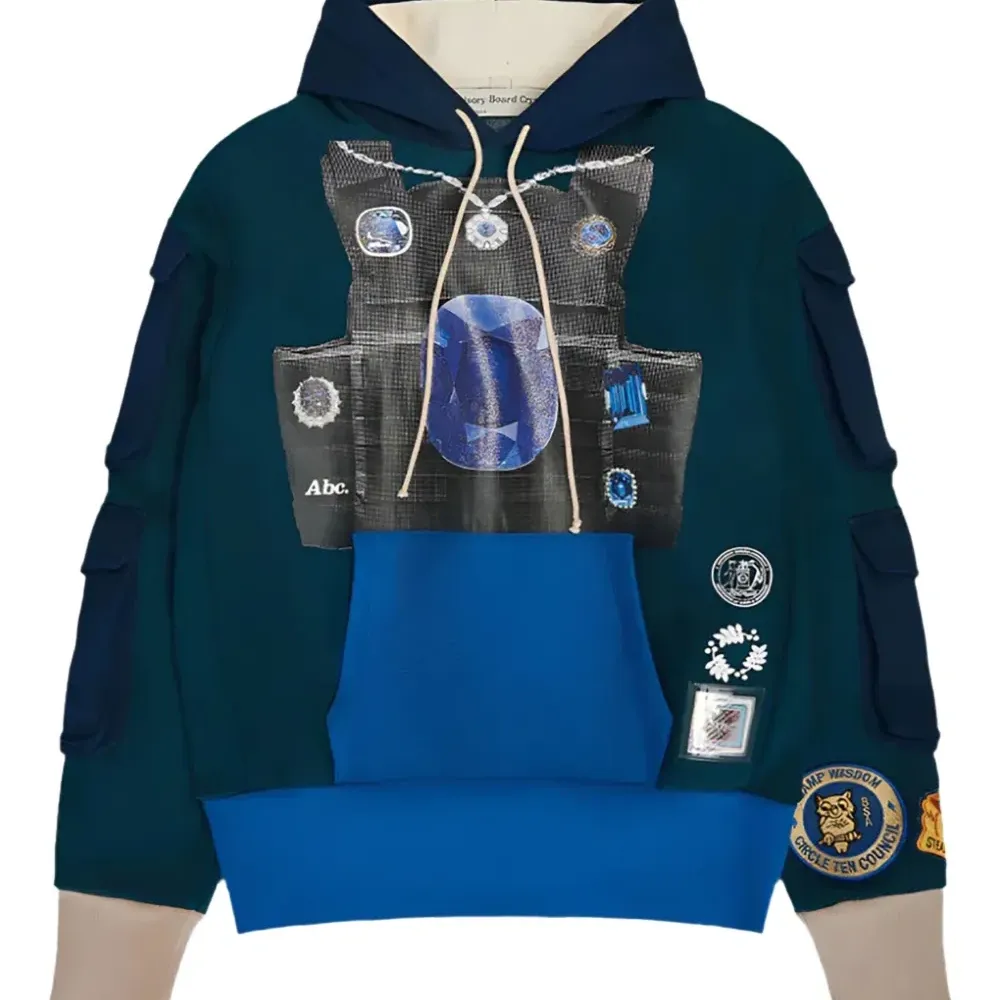 Худи с принтом