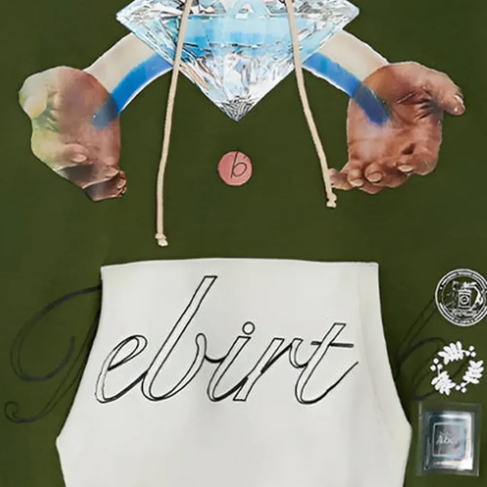 Худи Birthstone - April Olive