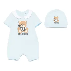 Комплект ромперов с принтом Leo Teddy