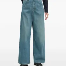 Джинсы из денима с карманами Джинсы из денима с карманами