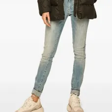 Джинсы скинни с пятью карманами