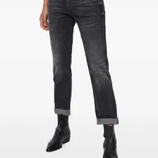 Джинсы бойфренды Kate с манжетами Джинсы бойфренды Kate с манжетами