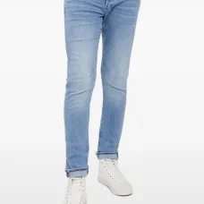 Узкие джинсы с вышивкой