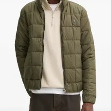 Стёганая куртка на молнии