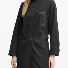 Платье с карманом на молнии