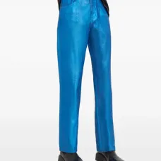 Джинсы с эффектом металлик Джинсы с эффектом металлик