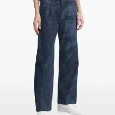 Джинсы с узором Джинсы с узором