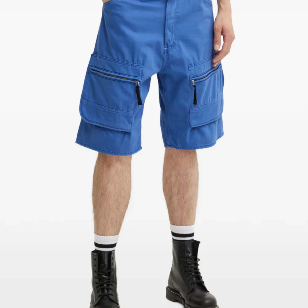 Шорты-карго на молнии