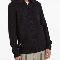 Вязаный кардиган на молнии