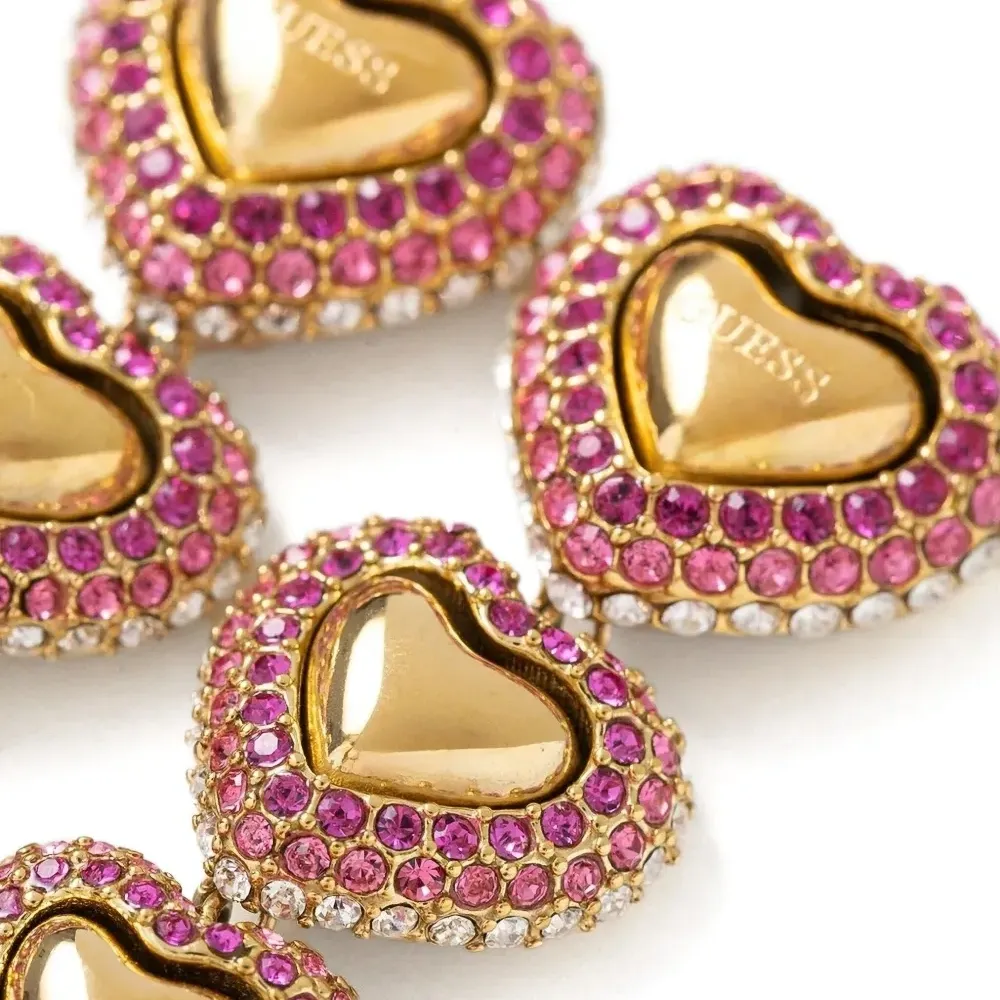 Серьги с кристаллами