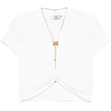 Футболка из джерси с бантом Футболка из джерси с бантом