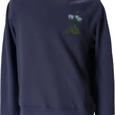 Толстовка с цветочной вышивкой Толстовка с цветочной вышивкой