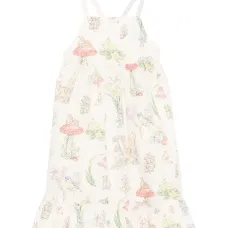 Платье с цветочным принтом