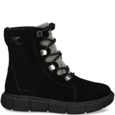 Замшевые ботинки