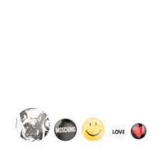 Набор из пяти значков с логотипом