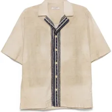 Рубашка с графичным принтом