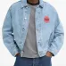 Джинсовая куртка с нашивкой-логотипом