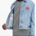 Джинсовая куртка с нашивкой-логотипом