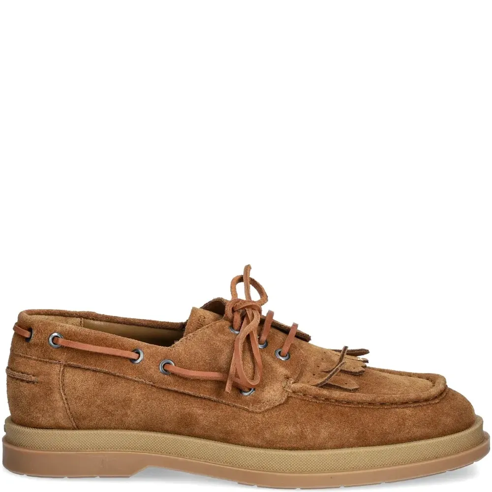 Замшевые лоферы