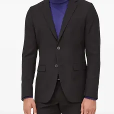 Однобортный пиджак с карманами Однобортный пиджак с карманами