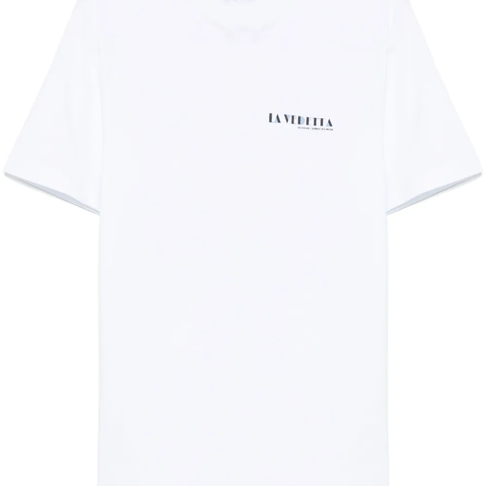 Футболка с принтом La Vedetta
