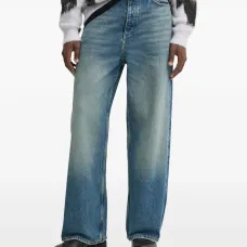 Выцветшие джинсы