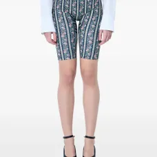 Шорты с цветочным принтом