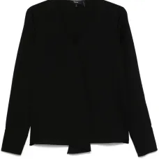 Блузка из ткани жоржет