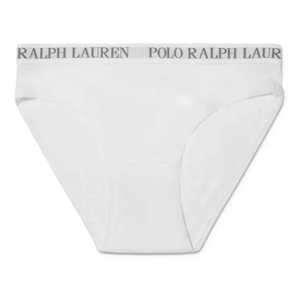 Комплект из трех трусов-брифов с логотипом