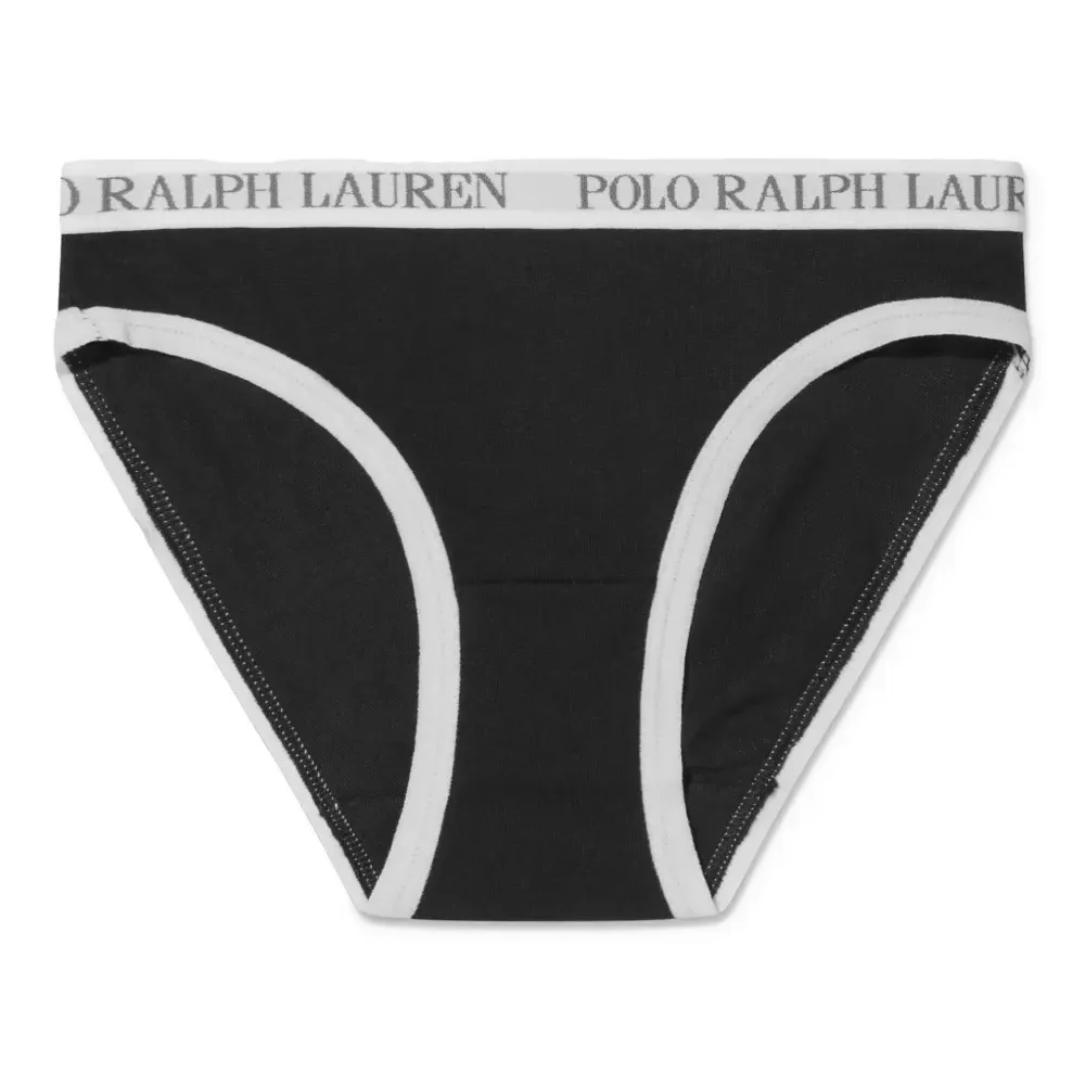 Комплект из трех трусов-брифов с логотипом