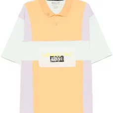 Рубашка поло в стиле колор-блок