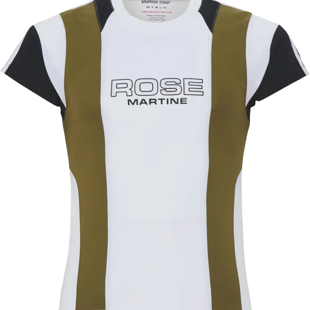 Футболка в стиле колор-блок с логотипом