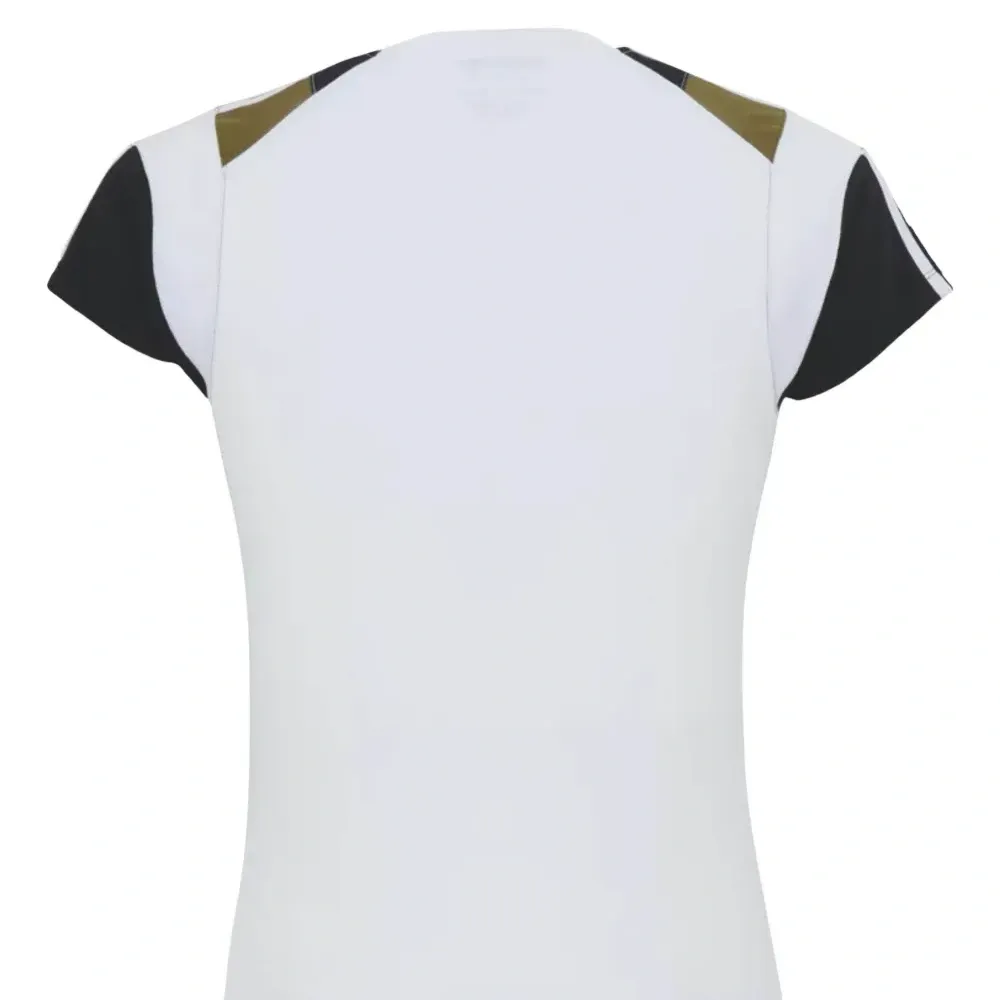 Футболка в стиле колор-блок с логотипом